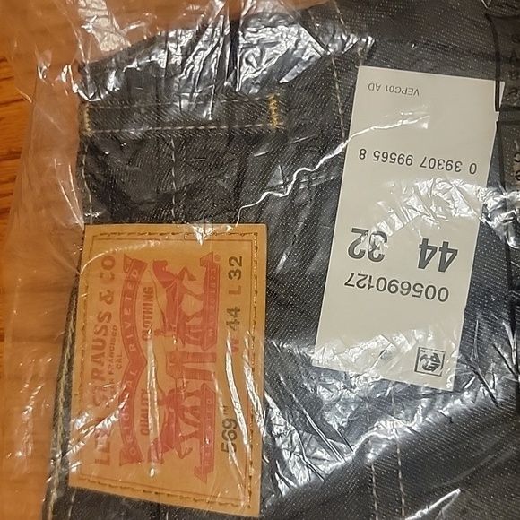 Levi's® Mens 569™ Loose Straight Fit Jeans - Picture 3 of 4